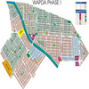 Wapda Town Phase I with Extention Lahore Map