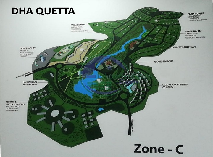 DHA Quetta Installment Plots Booking Form Payment Plan & Ballot Map