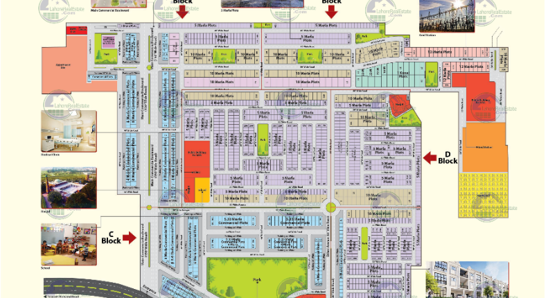 Etihad Town Phase 2 Map Archives Lahore Real Estate