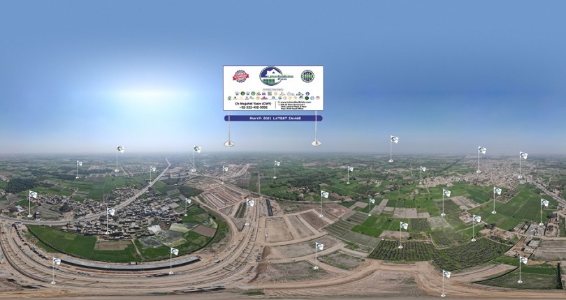 Al-Rehman Garden Phase 7 Lahore Virtual Tour 3D HD