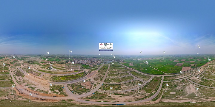 DHA Phase 8 Z-Block IVY Green Virtual Tour April 2023 | 360 Image  | Ground Reality