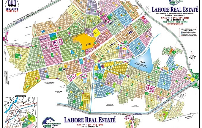 DHA Lahore Phase 1 2 3 4 5 Map Icon 680x430 