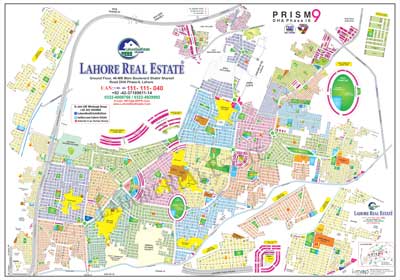 DHA Lahore Phase 9 Prism Map Final Icon 