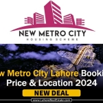 New Metro City Lahore Booking Price & Location 2024