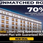 Dream Galleria Luxury Living Apartments & shops on Easy Installment Plan with Guaranteed ROI May 2024