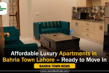 Affordable Luxury Apartments in Bahria Town Lahore – Ready to Move In