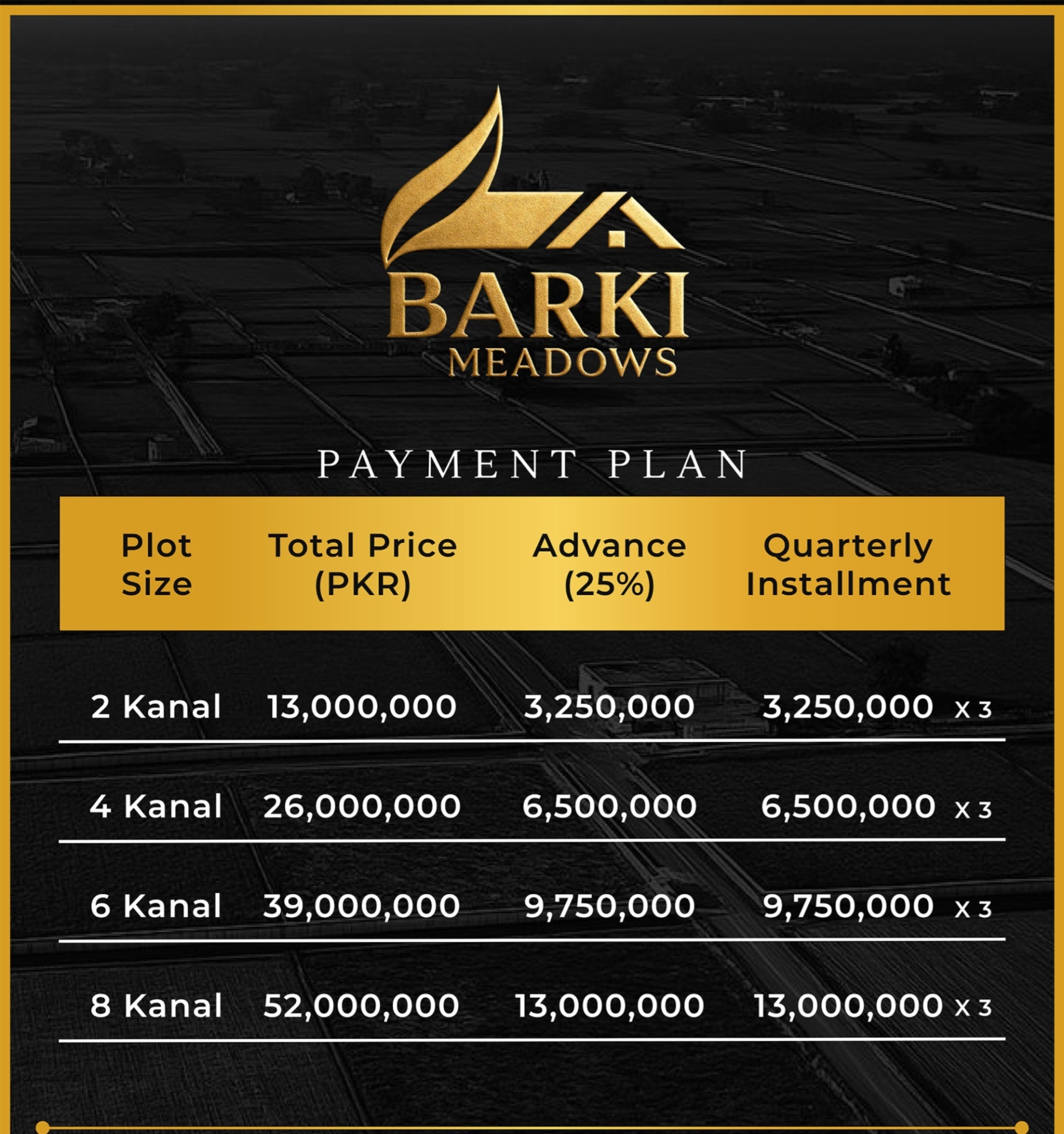 Barki Meadows Lahore farm House