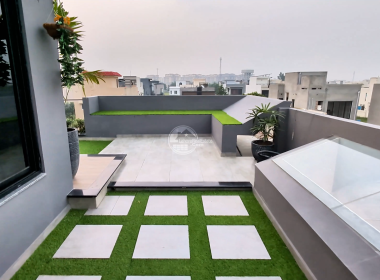 Modern front elevation of 5 Marla luxury house for sale in DHA Lahore