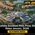 DHAs & Lahore Societies Plot Prices – Blockwise Rates Update (January 14, 2026)