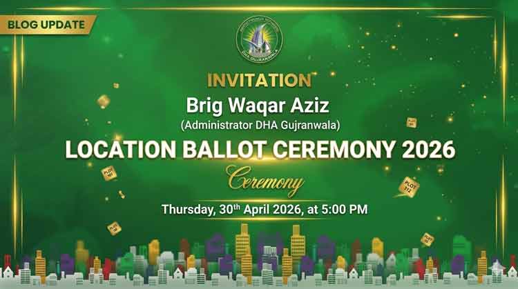 DHA Gujranwala Location Ballot 2026: Result Checking & Market Update