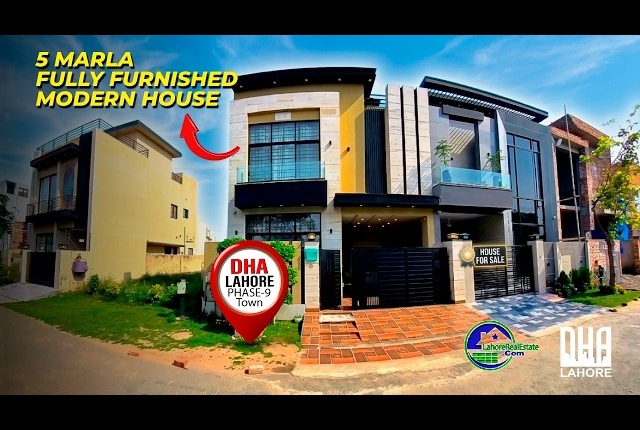 Beautiful 5 Marla House for Sale in DHA Lahore Phase 9 Town