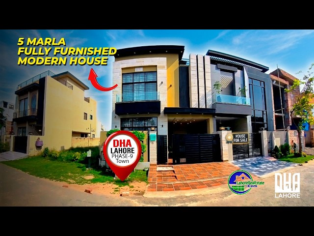 Beautiful 5 Marla House for Sale in DHA Lahore Phase 9 Town
