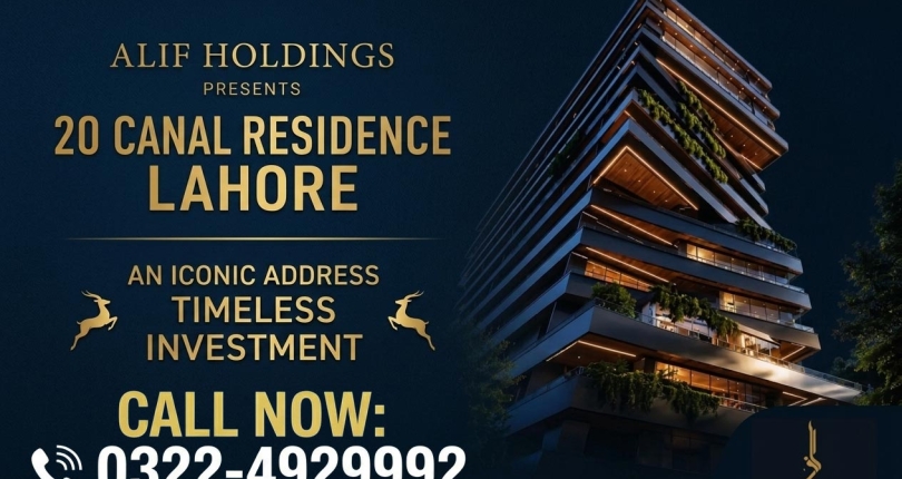 20 Canal Residency Lahore: Payment Plan, Apartments & Investment