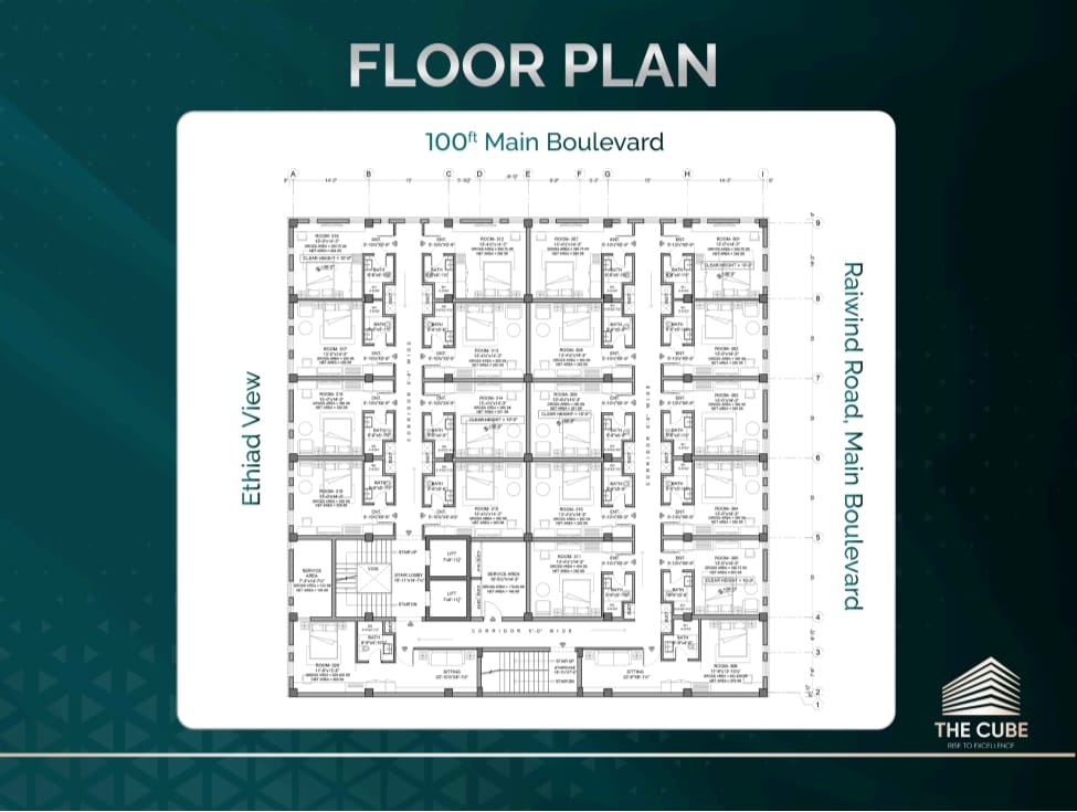 The Cube Lahore Floor Plan Guide