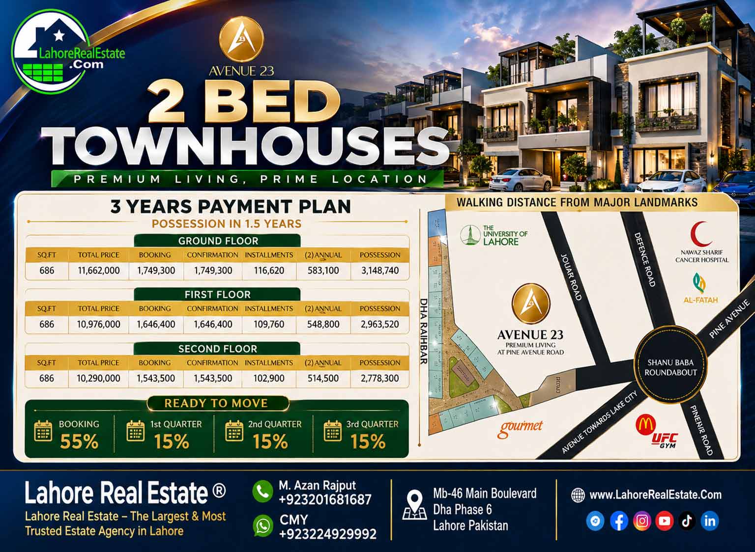 Avenue 23 Lahore Payment Plan