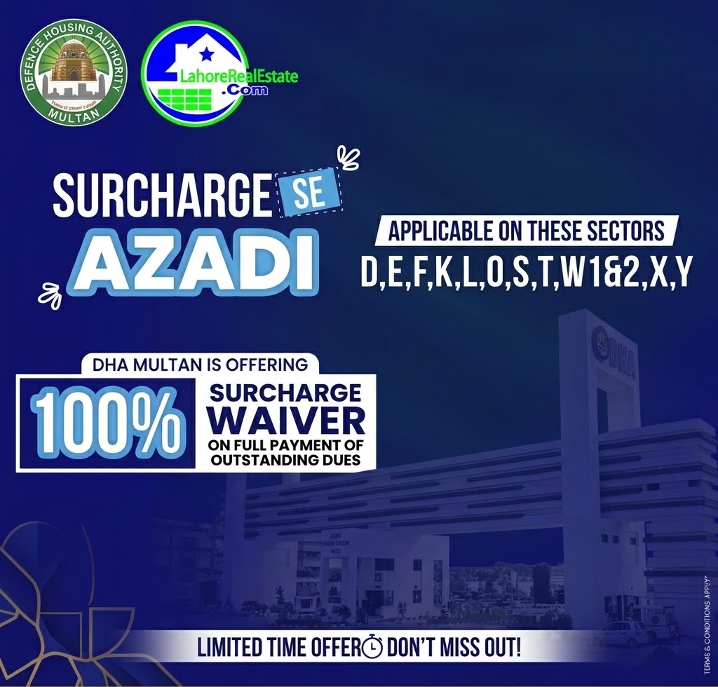 DHA multan Waiver Policy 2026