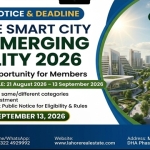 Lahore Smart City Plot Merging Facility 2026