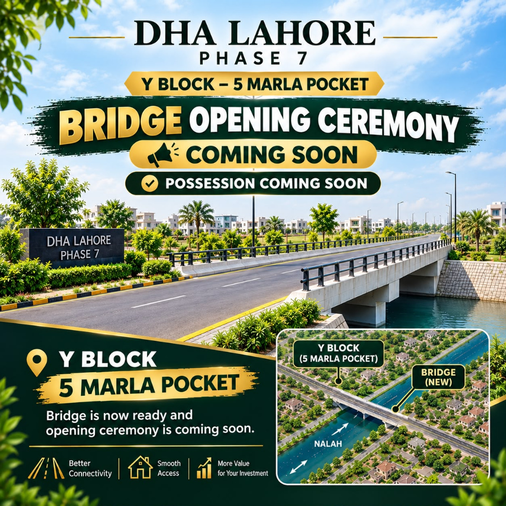 Exciting News for Investors & Future Homeowners in DHA Lahore Phase 7! 🏗️✨