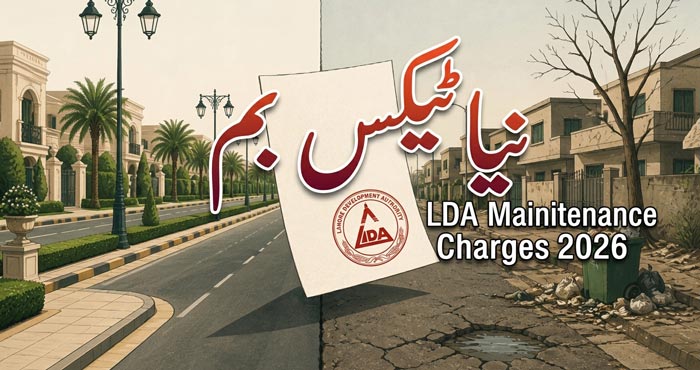LDA Maintenance Charges 2026: New Tax for Lahore Societies